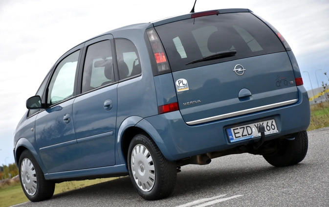 Opel Meriva cena 9990 przebieg: 263580, rok produkcji 2006 z Kcynia małe 379